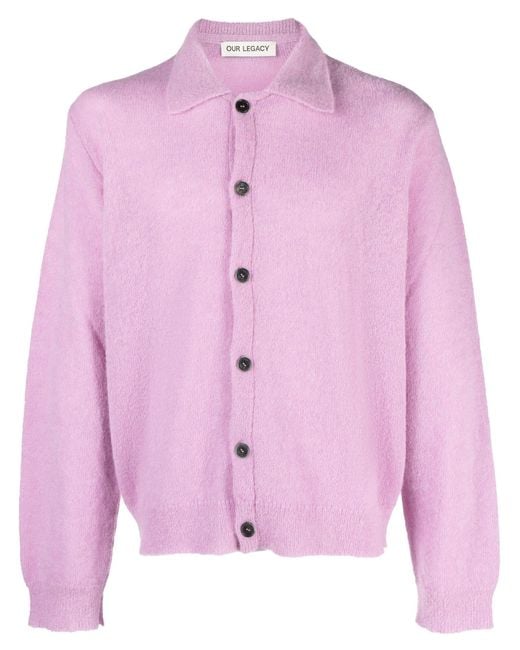 Our Legacy Pink Evening Polo for men