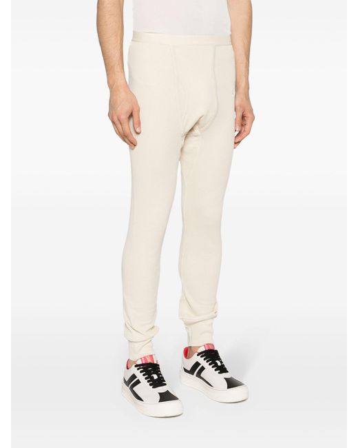 Nike Natural Ecru White Classic Track Pants - Men's - Cotton/polyester for men