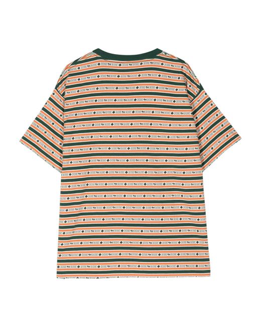 Bode Natural Striped Cotton Shirt for men