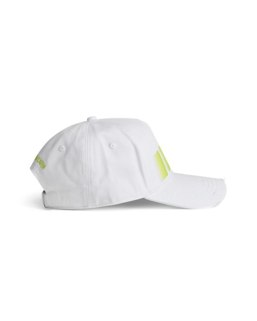 DSquared² Gray Logo-print Baseball Hat for men