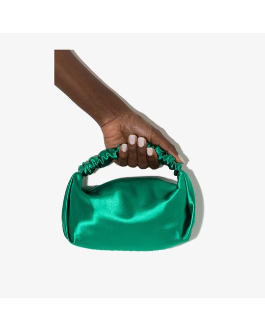 Alexander Wang Green Scrunchie Mini Bag
