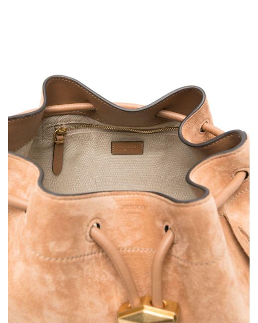 Jimmy Choo Pink Medium Cinch Shoulder Bag