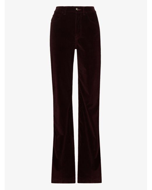 red corduroy trousers womens