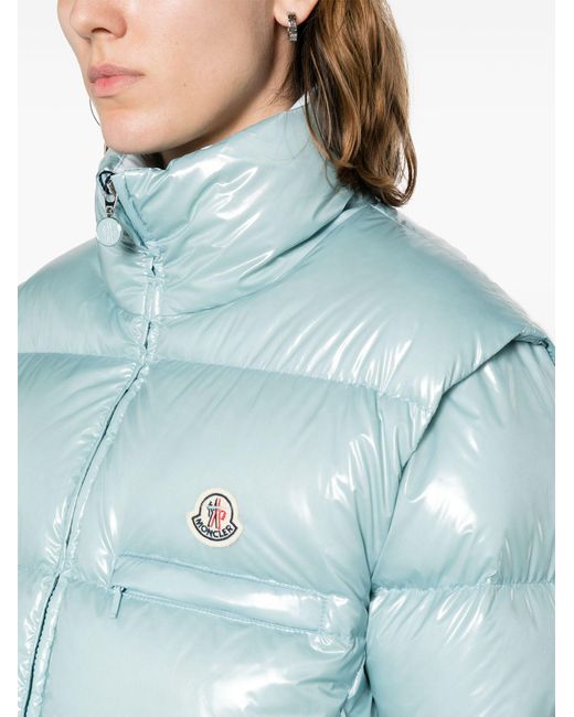Moncler Blue Andro Puffer Jacket