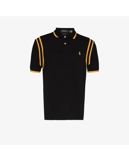 Polo Ralph Lauren Tiger Logo Polo Shirt in Black for Men - Lyst