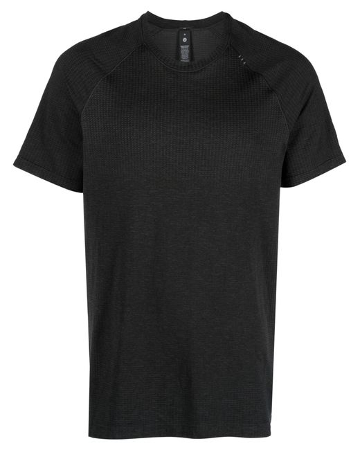 lululemon athletica Black Metal Vent Tech Short Sleeve T-shirt - Men's - Fxt Ballistic Nylon®/elastane/recycled Polyester/nylon for men