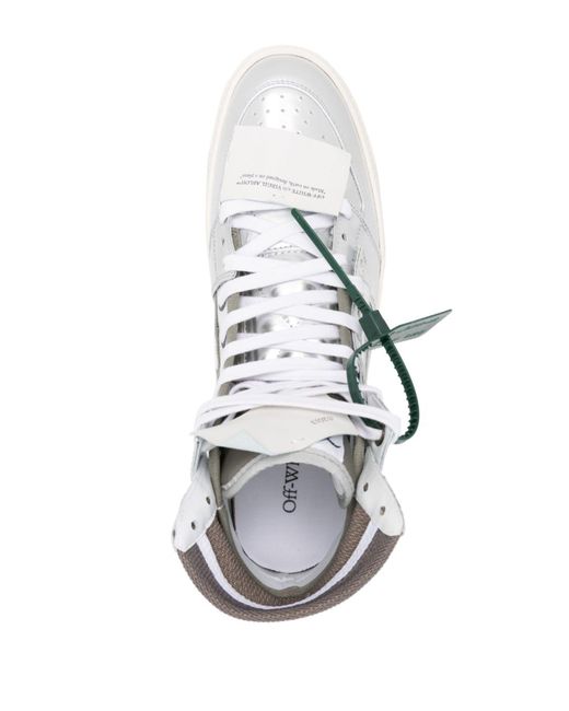 Off-White c/o Virgil Abloh White 3.0 Off Court Metallic Sneakers for men