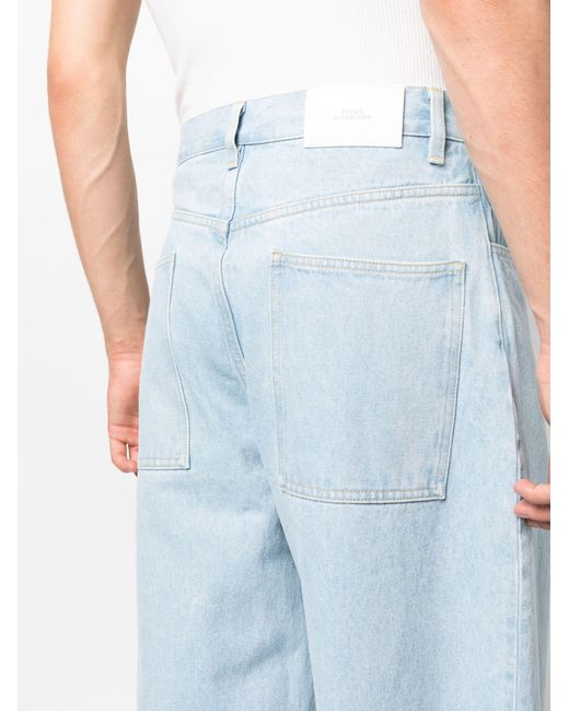 Studio Nicholson Blue Paolo Wide-leg Jeans - Men's - Cotton for men
