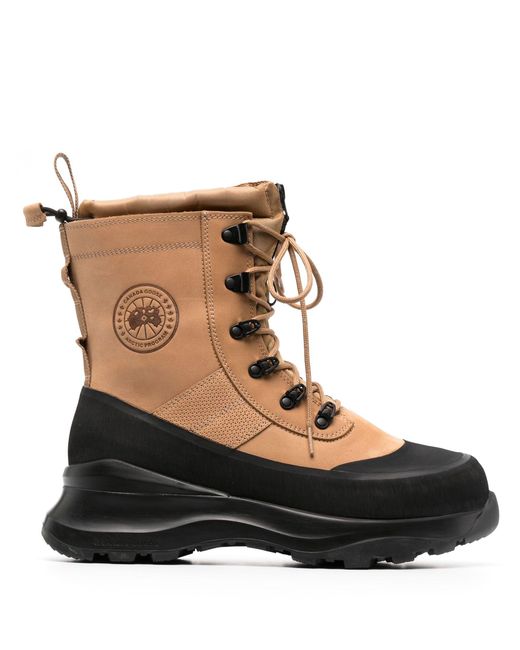 Canada Goose Armstrong Laceup Snow Boots in Black for Men Lyst