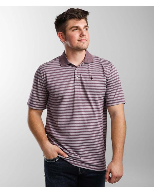 Ariat Tek® Heat Series Melange Polo in 