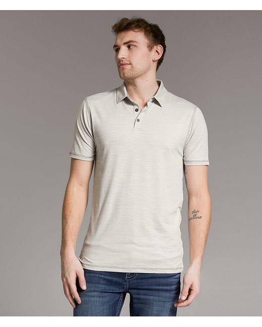 BKE Natural Corey Performance Polo for men