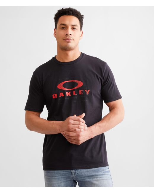 Oakley Black Machined T-shirt for men