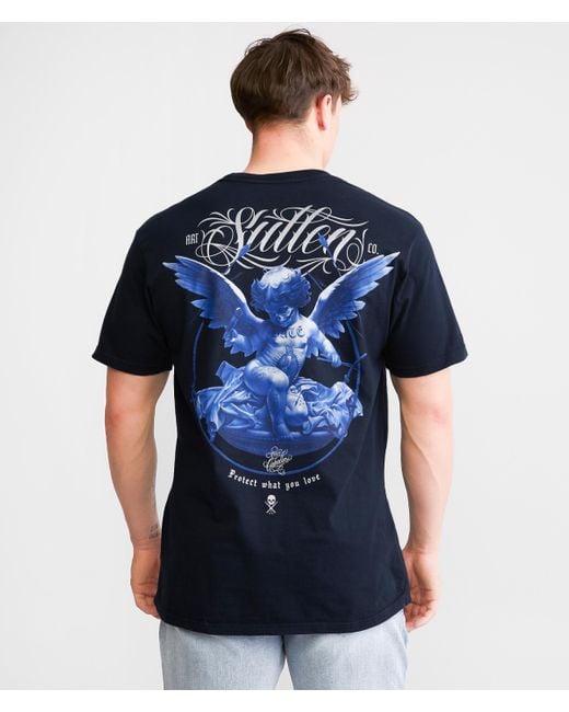 Sullen Blue Querubin T-shirt for men