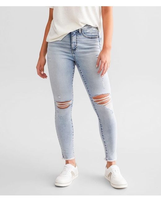 BKE Blue Parker Ankle Skinny Stretch Jean