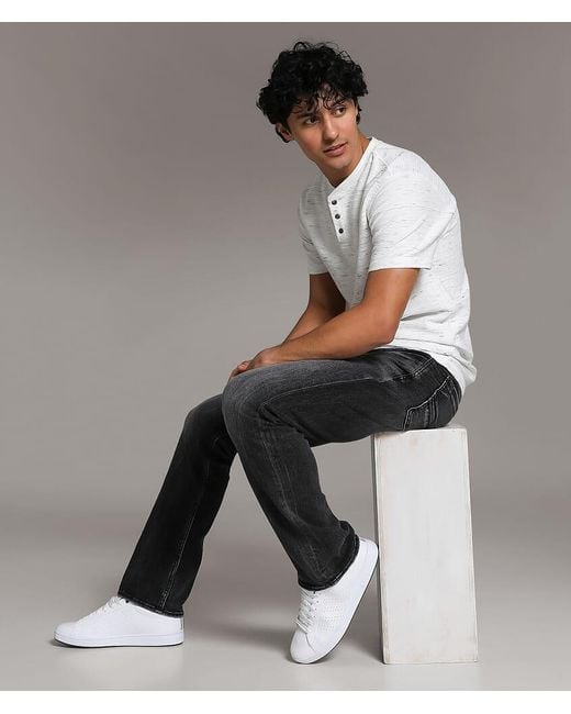 BKE Gray Jake Straight Stretch Jean for men