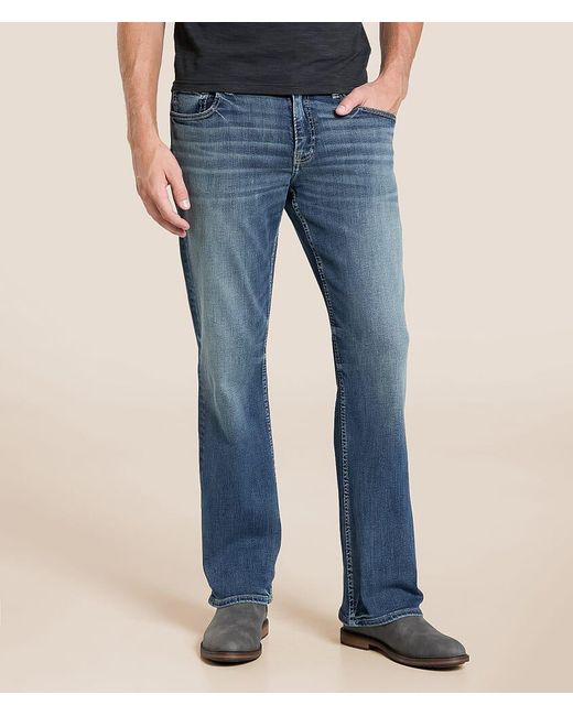 Reclaim Blue Regular Boot Stretch Jean for men