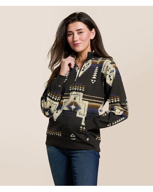 Ariat Black Sienna Half Zip Pullover