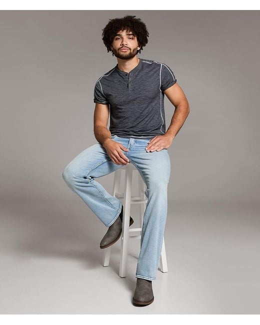 BKE Gray Jake Boot Stretch Jean for men