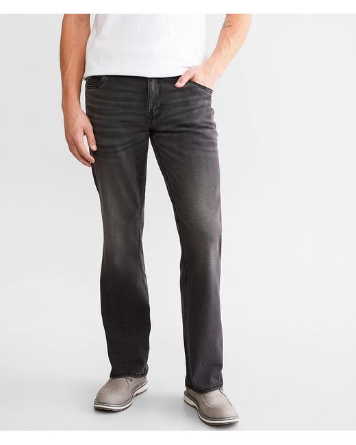 Reclaim Gray Regular Boot Stretch Jean for men