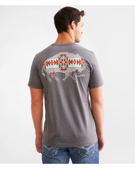 Pendleton Gray Prairie Rush Hour T-shirt for men