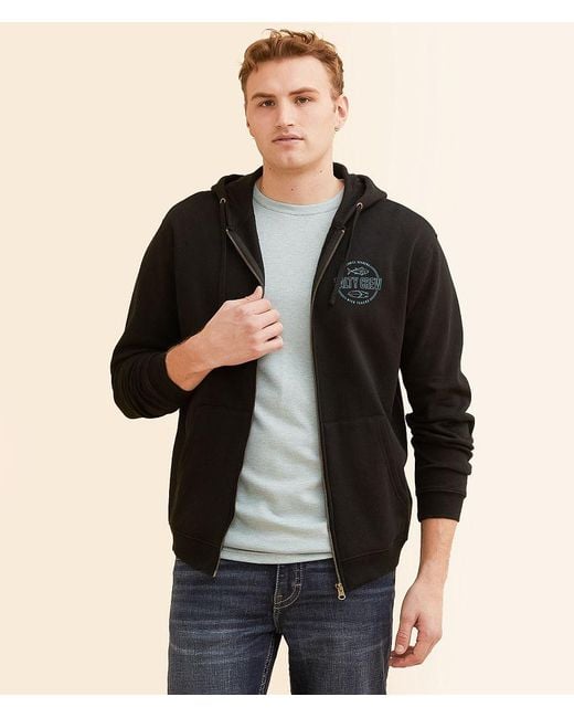 Salty Crew Black Outlined Pullover for men