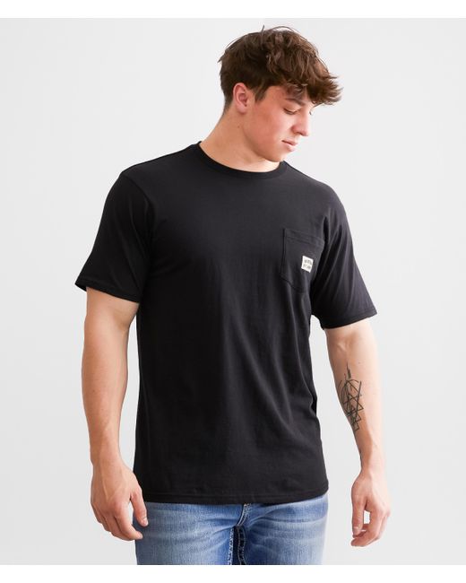 Brixton Black Woodburn T-shirt for men