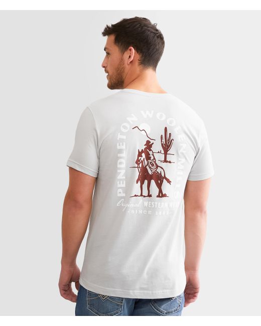 Pendleton White Desert Trail Ride T-shirt for men