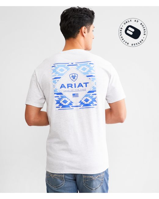 Ariat White Eagle Rock T-shirt for men