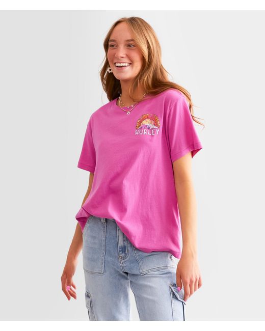 Hurley Pink Cruising Girlfriend T-shirt
