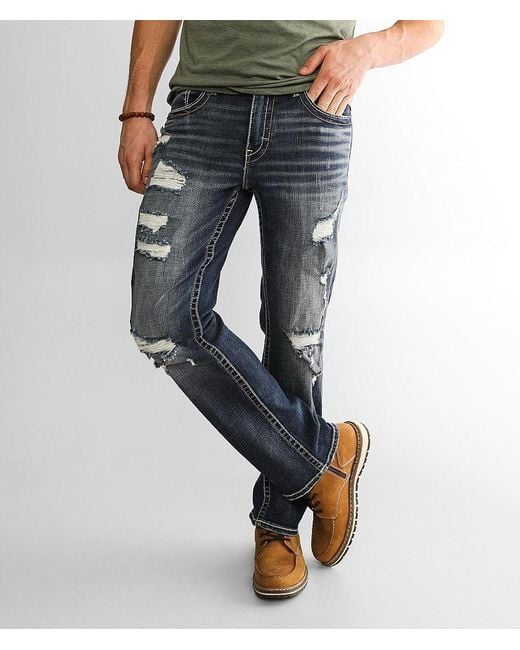 BKE Blue Jake Boot Stretch Jean for men