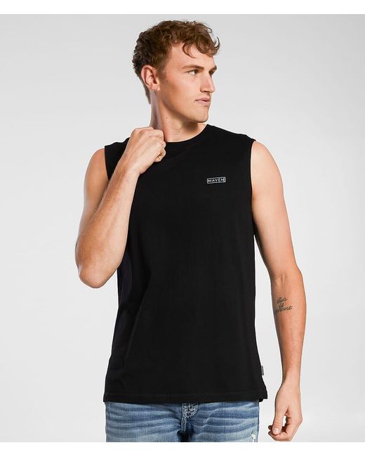 Maven Co-op Black Basic Performance Tank Top for men