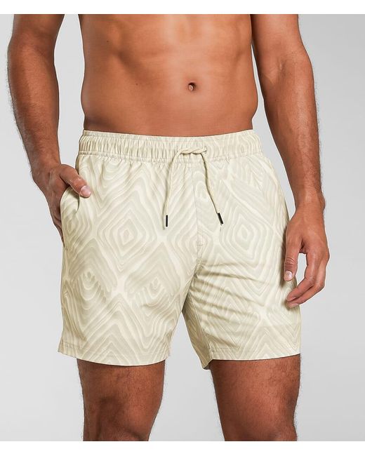 Maven Co-op Natural Tidal Stretch Swim Trunks for men