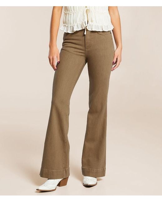 Wrangler Natural Retro Bailey Trouser Stretch Jean
