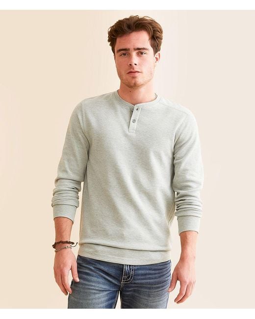 BKE Gray Ottoman Henley for men