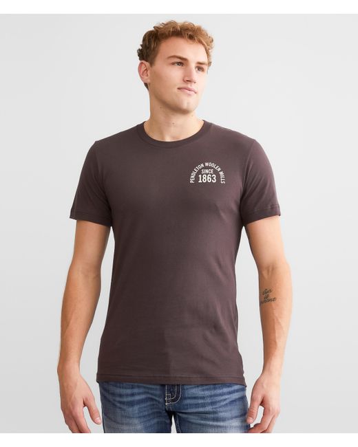Pendleton Gray Western Cowboy T-shirt for men