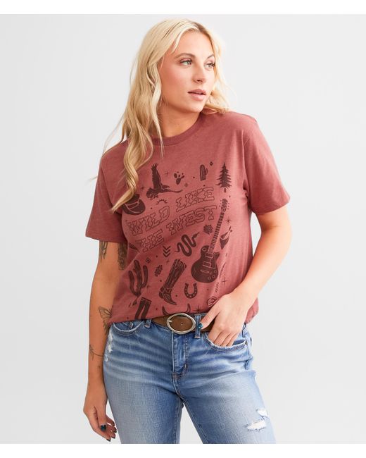 Ariat Red Cowboy Country T-shirt