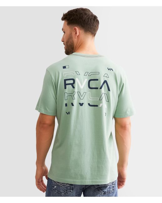 RVCA Green Pin Shift T-shirt for men