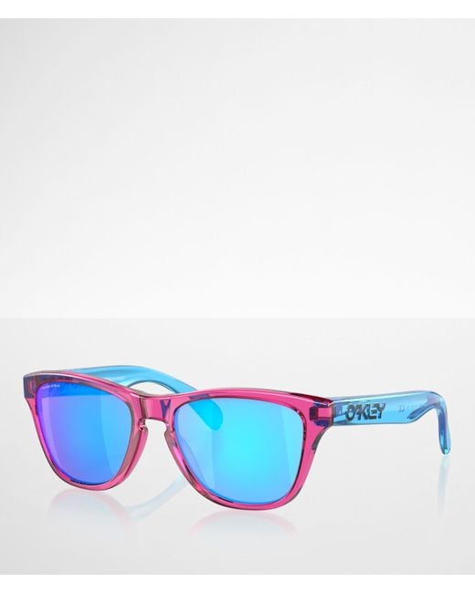 Oakley Blue Frogskins Xxs Prizm Sunglasses for men