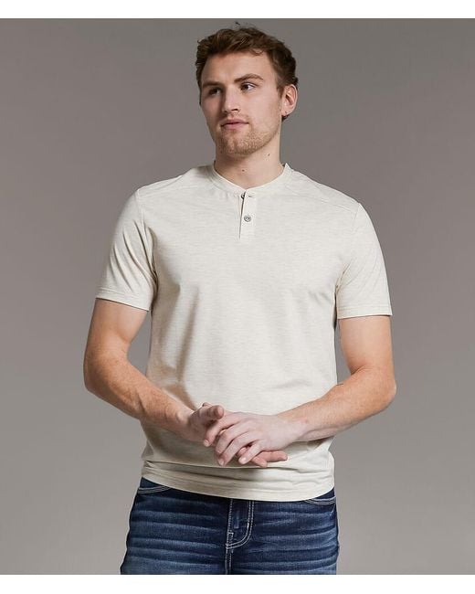 BKE Gray Demarcus Henley for men