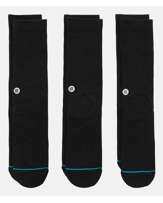 Stance Black Classic 3 Pack Socks for men