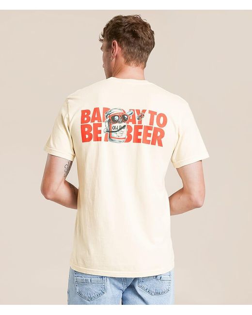 Old Row Natural Dizzy Bat T-Shirt for men