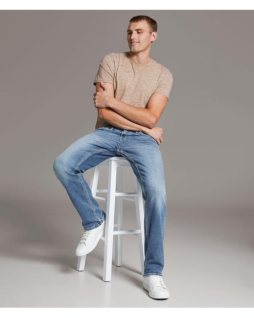 BKE Blue Jake Straight Stretch Jean for men