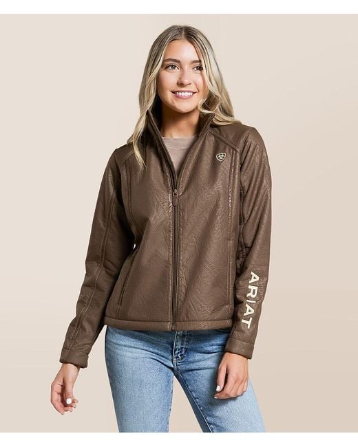 Ariat Brown Performance Softshell Jacket