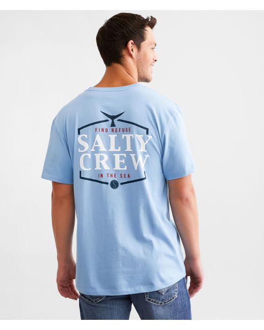 Salty Crew Blue Skipjack Premium T-shirt for men