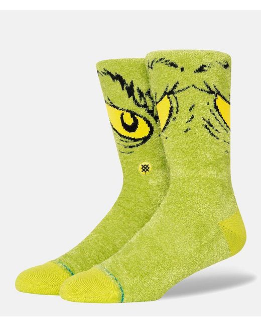 Stance Green Da Da Dagrinch Socks for men