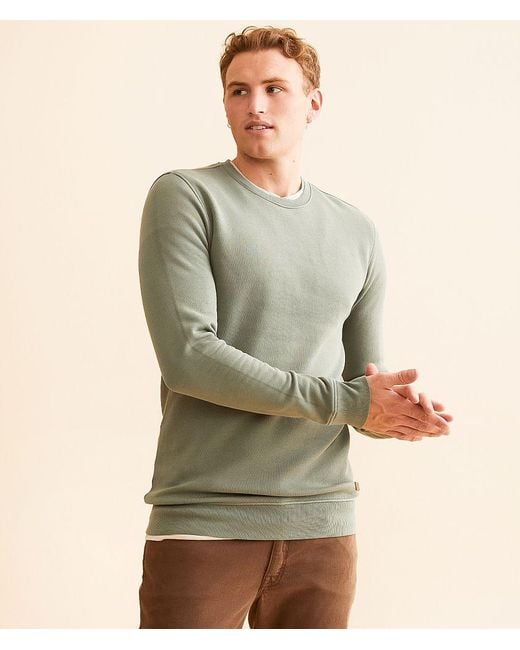 Outpost Makers Green Washed Pullover for men