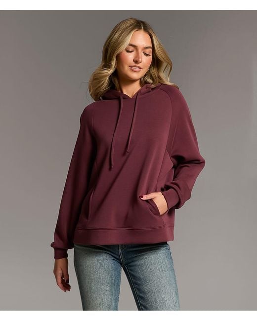 BKE Red Solid Hoodie