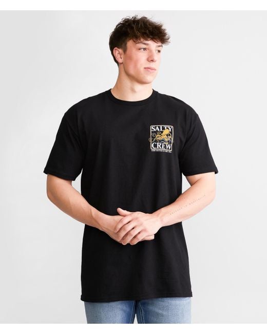 Salty Crew Black Ink Slinger T-shirt for men