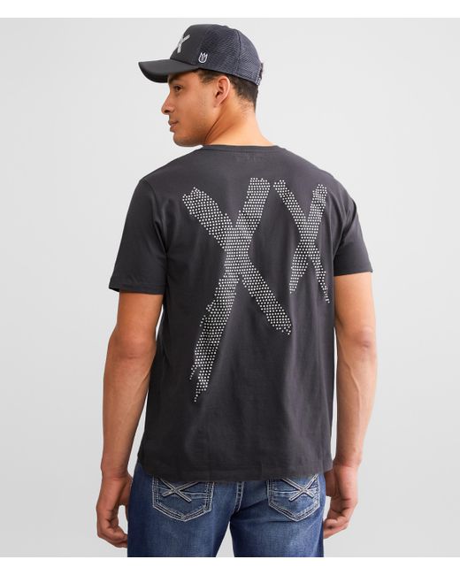 Cult Of Individuality Gray Xx T-shirt for men