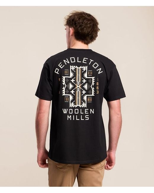 Pendleton Black Spider Rock T-Shirt for men